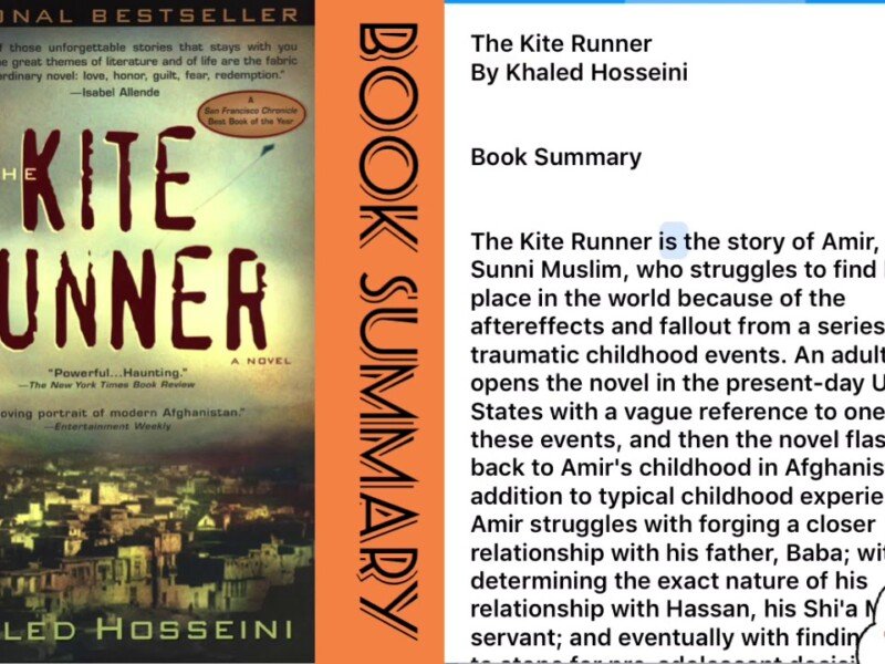 The Kite Runner Story Analysis