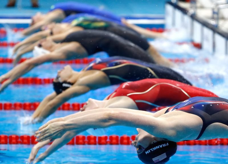 high tech suits in swimming