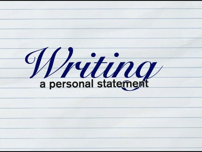 Personal Statement