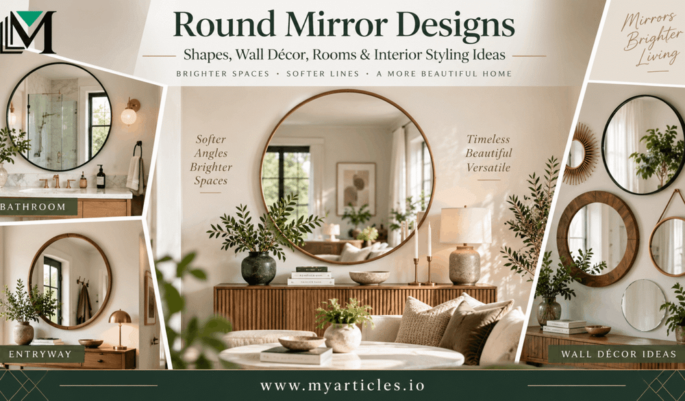 round mirror designs