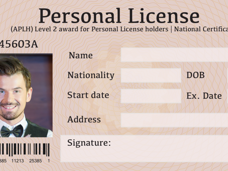 Personal Licence in Scotland