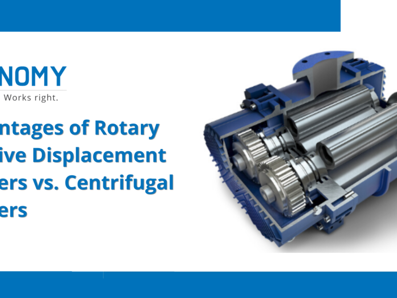 Advantages of Rotary Positive Displacement Blowers Versus Centrifugal Blowers