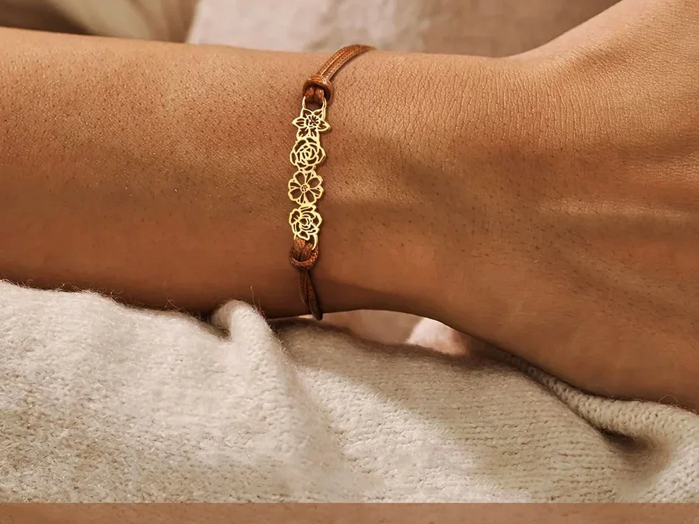 Beautiful Birth Flower Bracelet Ideas to Try Today