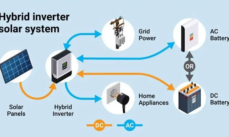 What Is a Hybrid Solar Inverter and How Does It Work with Battery Storage?