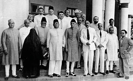 All-India Muslim League Working Committee at the Lahore session in March 1940