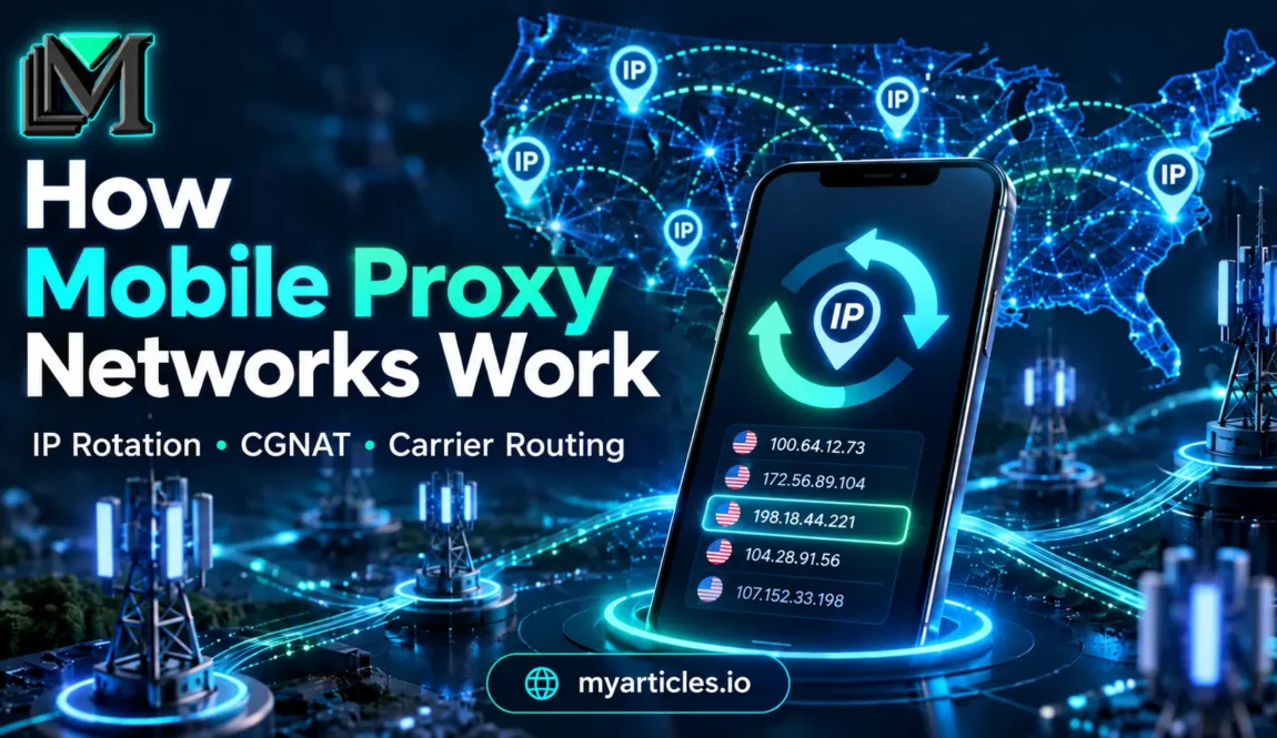 How Mobile Proxy Networks Work and Manage IP Rotation