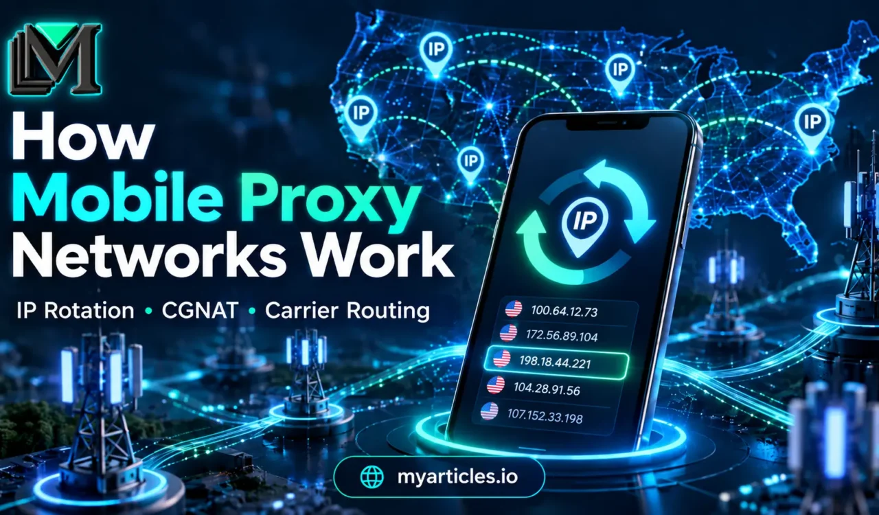 How Mobile Proxy Networks Work and Manage IP Rotation