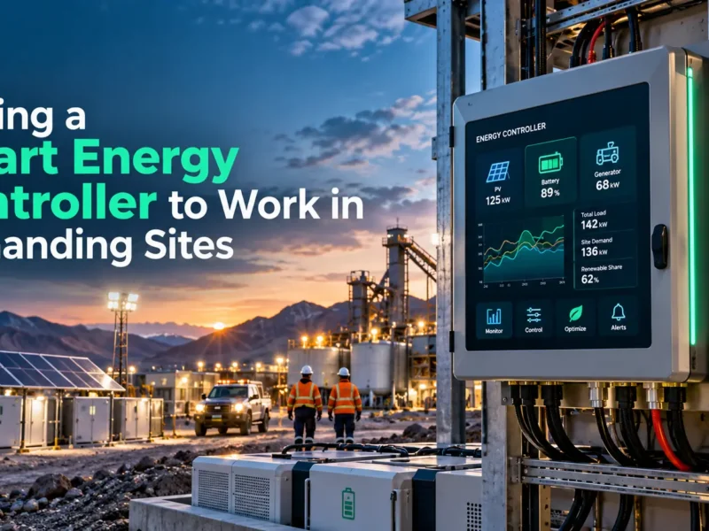 Putting a Smart Energy Controller to work in demanding sites