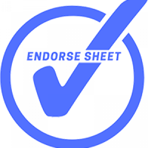 Endorse Sheet