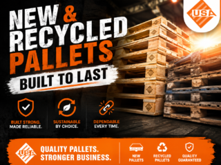 New & Recycled Pallets Built to Last