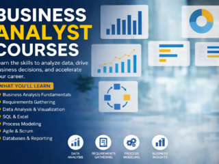 Business analyst courses promotion