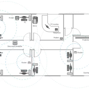 Acme Graphic Design Wireless WLAN Network Plan