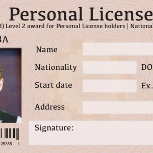 Personal Licence in Scotland